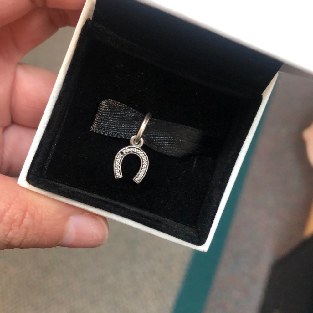 Pandora horseshoe charm